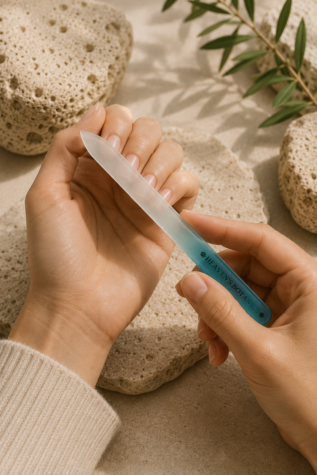 Glass Nail File Duo
