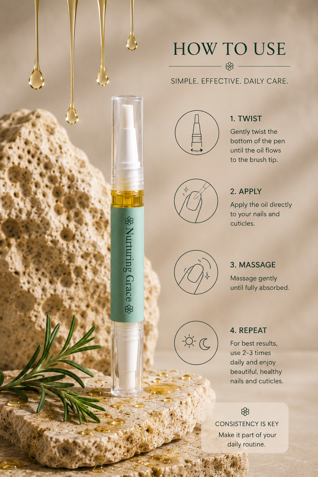 Nurturing Grace - Nail Cuticle Oil